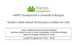 Scopri di più sull'articolo Harpo verdepensile all’Università di Bologna